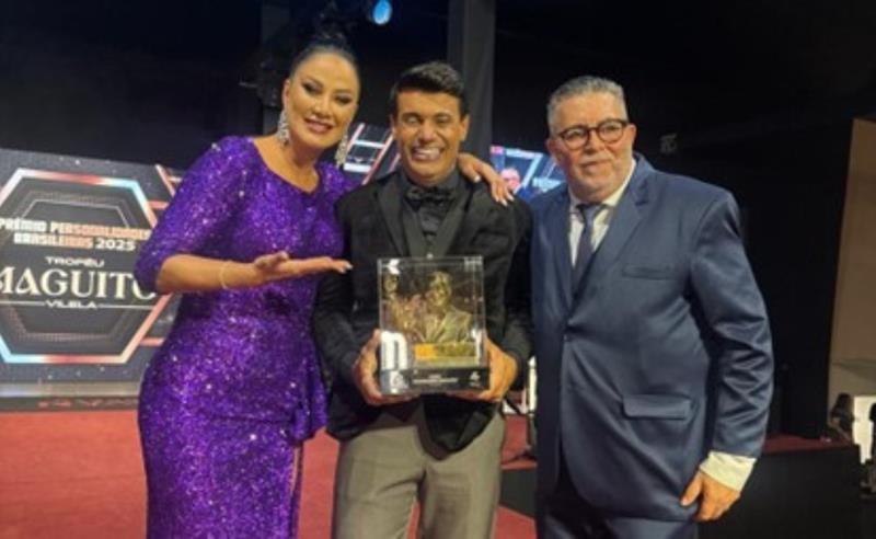 Tom Pimenta apresenta a Premiação Maquito Vilela 2025 que homenageia Gusttavo Lima: um encontro de gigantes do entretenimento