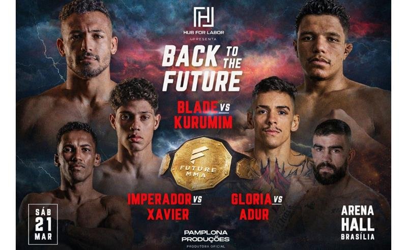 Future MMA 17 abre temporada 2026 com três disputas de cinturão em Brasília
