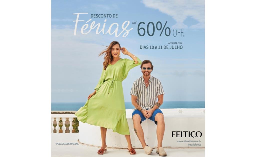Estilo Feitiço participa do Mega Bazaar da Monsenhor Tabosa com descontos de até 60%